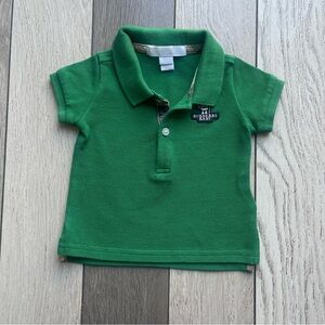 Burberry Green baby Kids Polo Shirt
